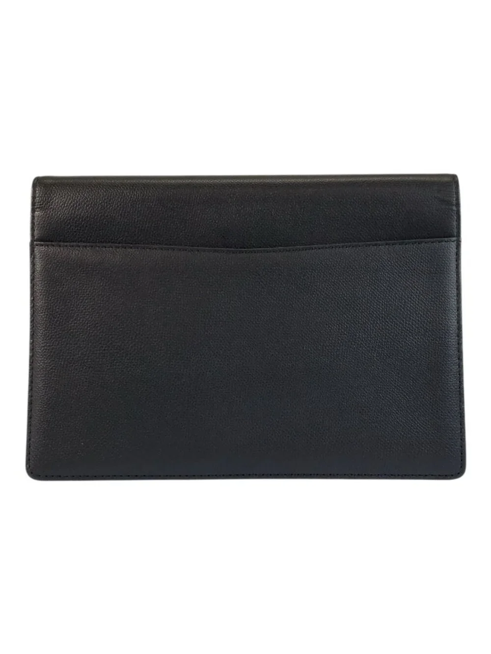 Saint Laurent Yves Vintage YSL Black Gold Clutch - Picture 2 of 9